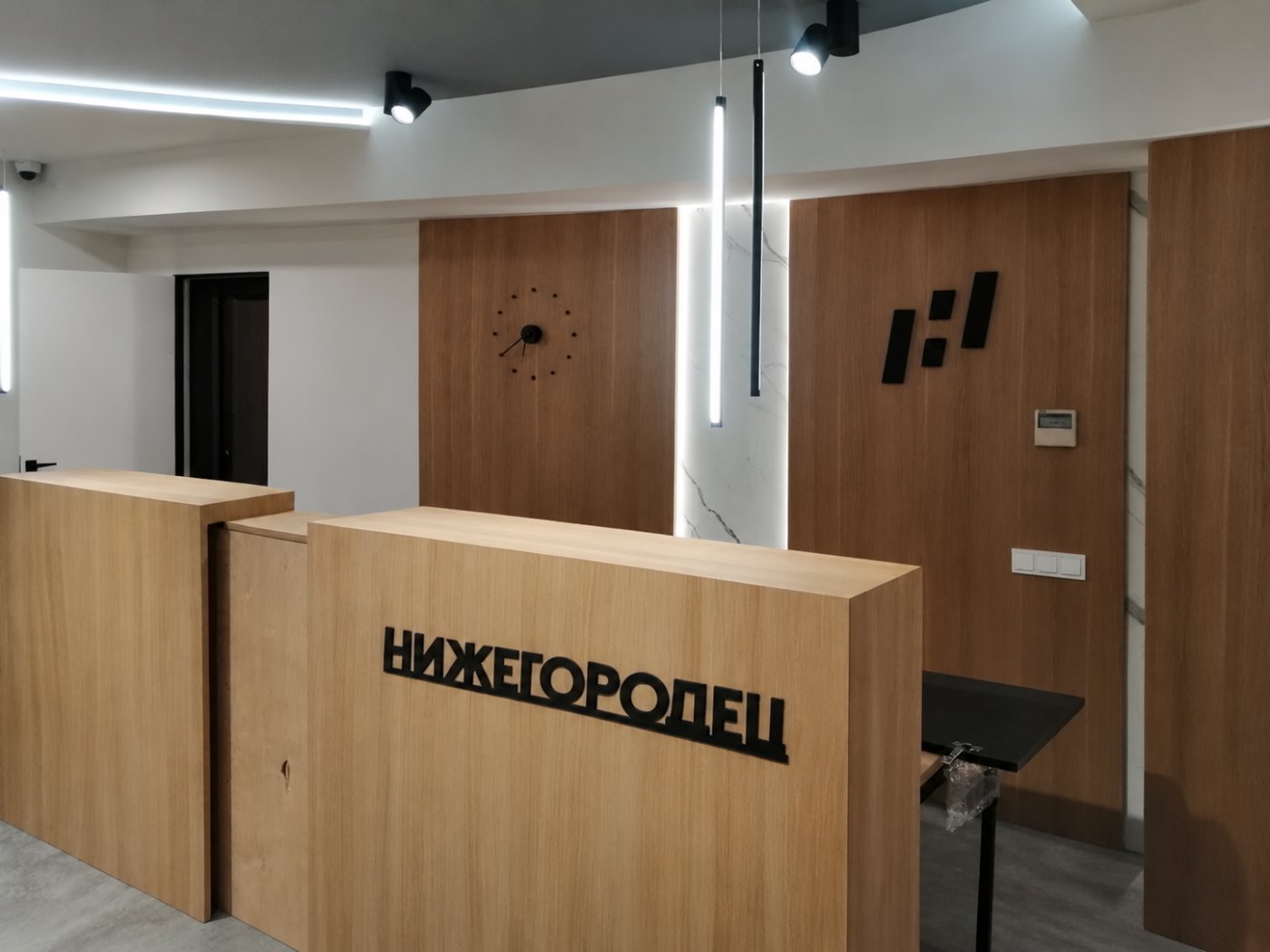 Оформление рецепшен